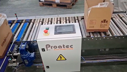 Control de peso de cajas | Proatec